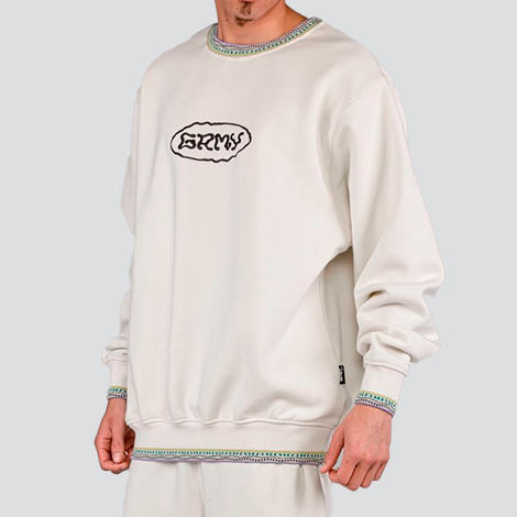 Sudadera blanca Grimey