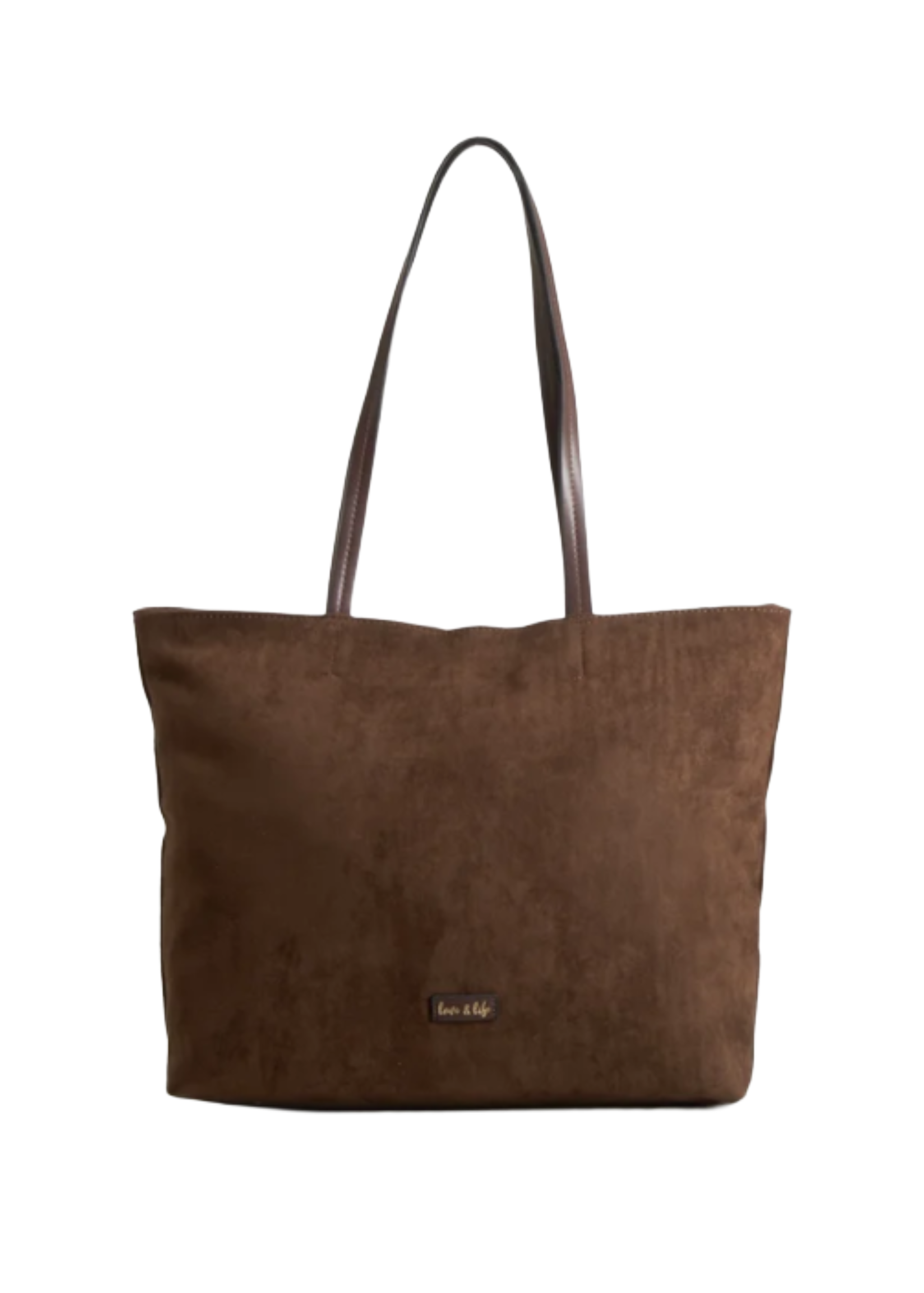 Bolso Maxi Shopper Marr&oacute;n Ante Merkal