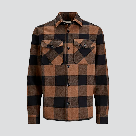 Sobrecamisa cuadros Jack & Jones