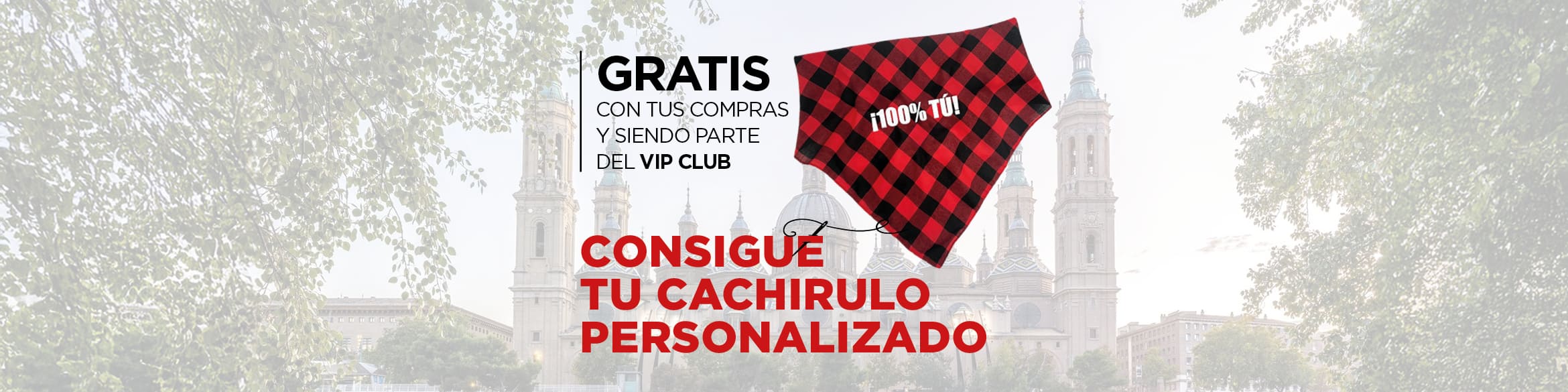 Cachirulo personalizado en La Torre Outlet Zaragoza