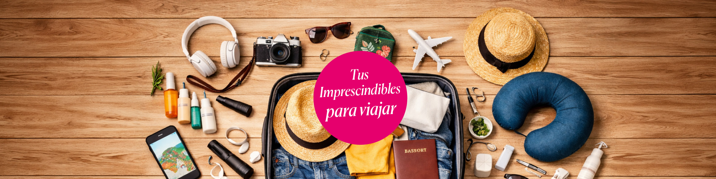 PRÉPAREZ VOTRE VALISE DE VOYAGE ET VOS ESSENTIELS 