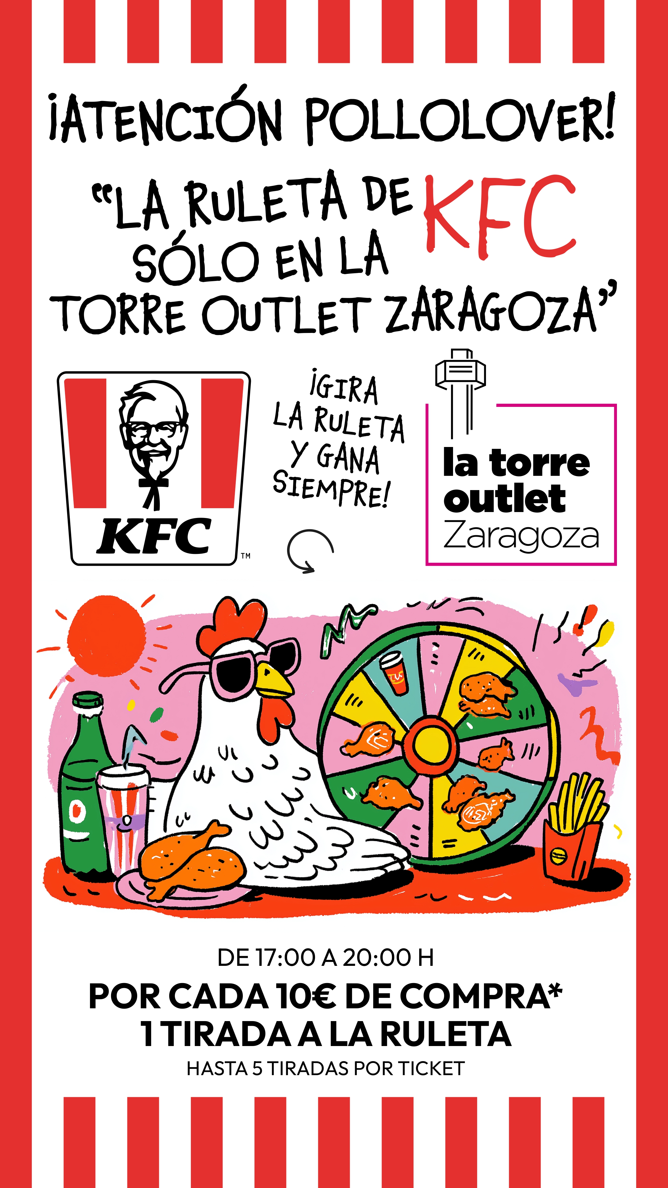 PRÓXIMAMENTE... ¡LA RULETA DE KFC!