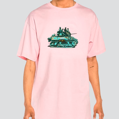 Camiseta rosa Grimey