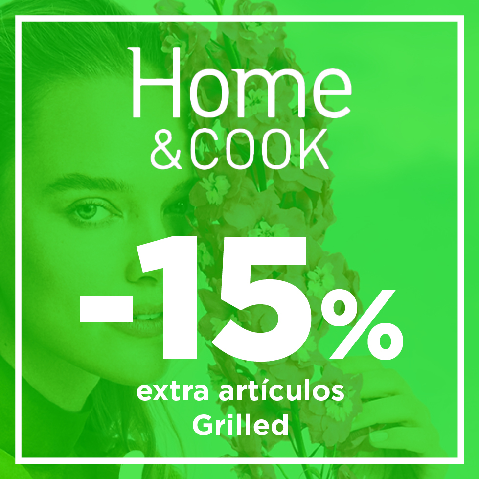 -15% extra en artículos Grilled