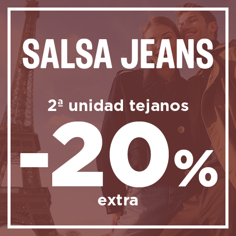 -20% extra en 2ª unidad de vaqueros